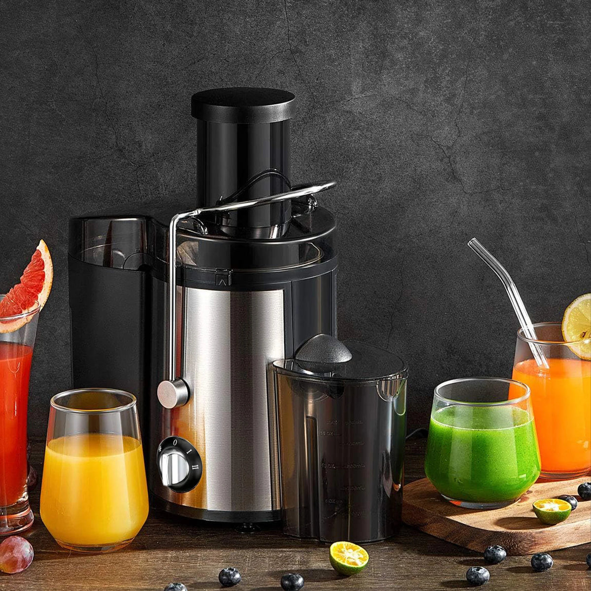 Multifunctional Wide Mouth Juicer for Fruits and Vegetables