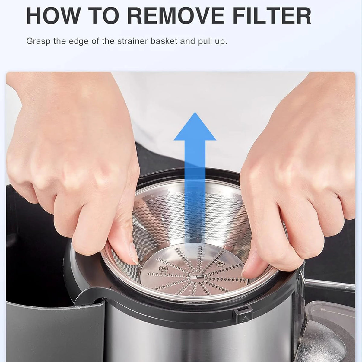 Multifunctional Wide Mouth Juicer for Fruits and Vegetables
