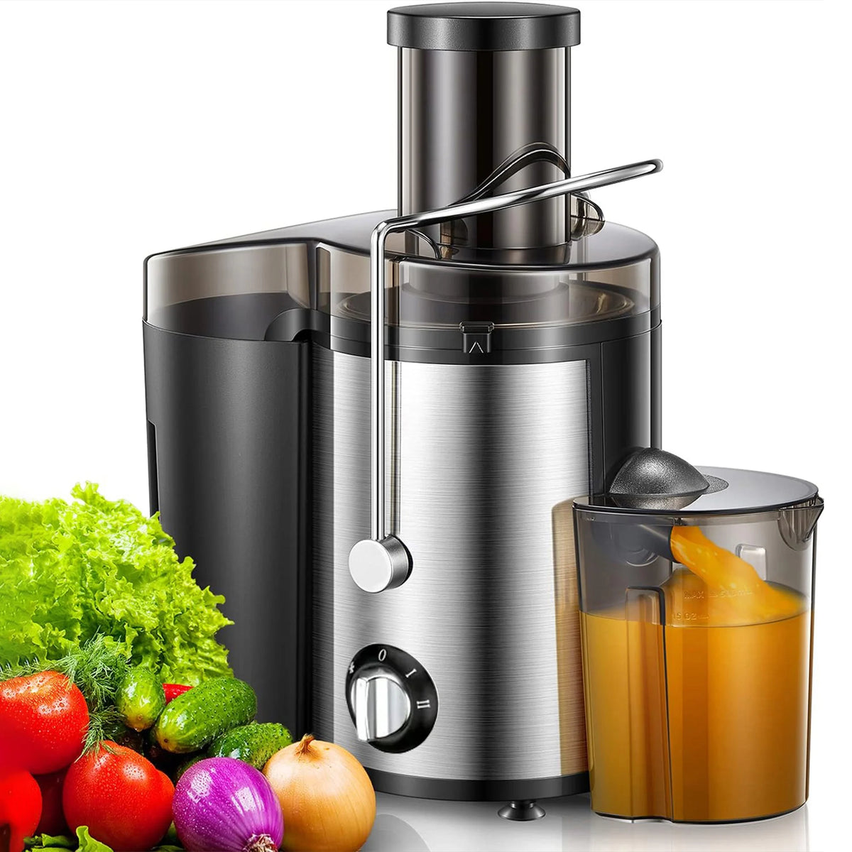 Multifunctional Wide Mouth Juicer for Fruits and Vegetables