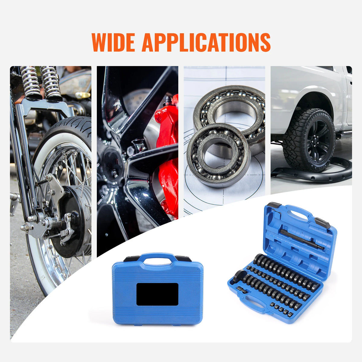 SucceBuy Bearing Race And Seal Driver Installer Remover Tool Set