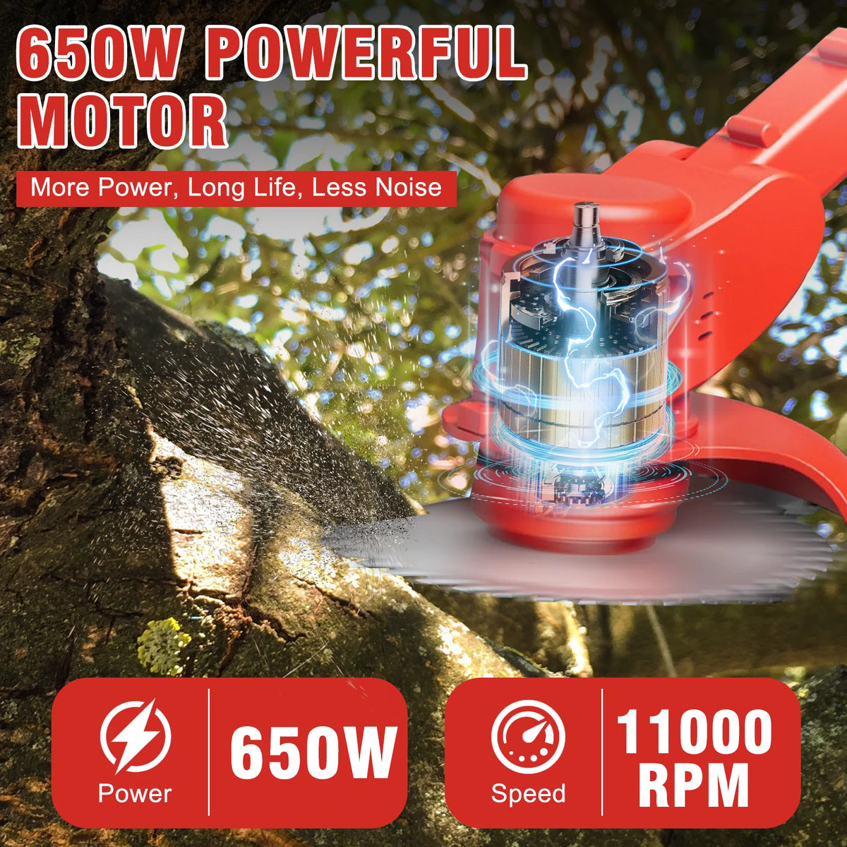 Cordless Electric Grass Trimmer Brush Cutter And Lawn Edger