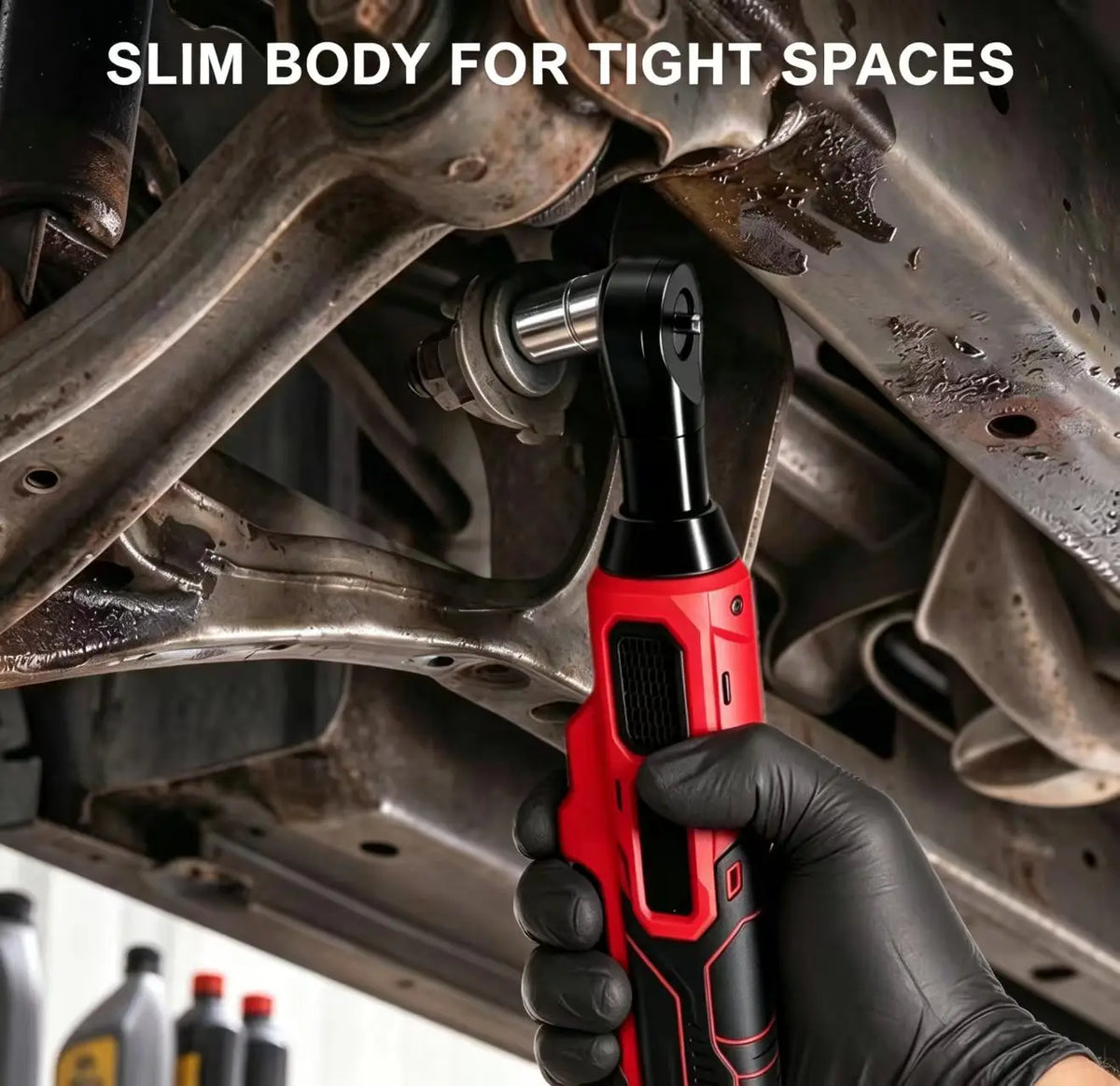 L1NXIXI Cordless Ratchet Wrench Compatible With Milwaukee Batteries