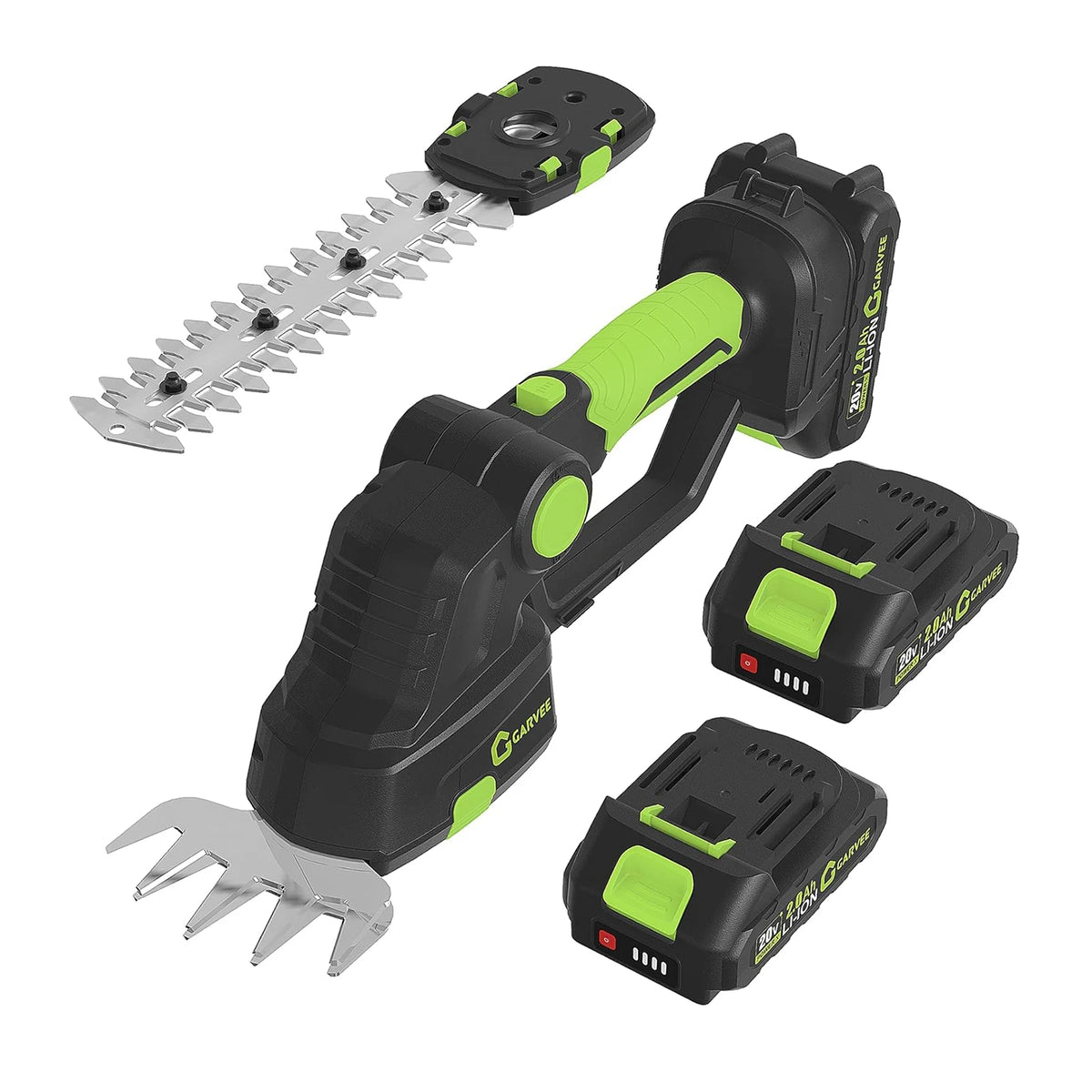 HiMISS 2-in-1 Cordless Grass Shear And Hedge Trimmer