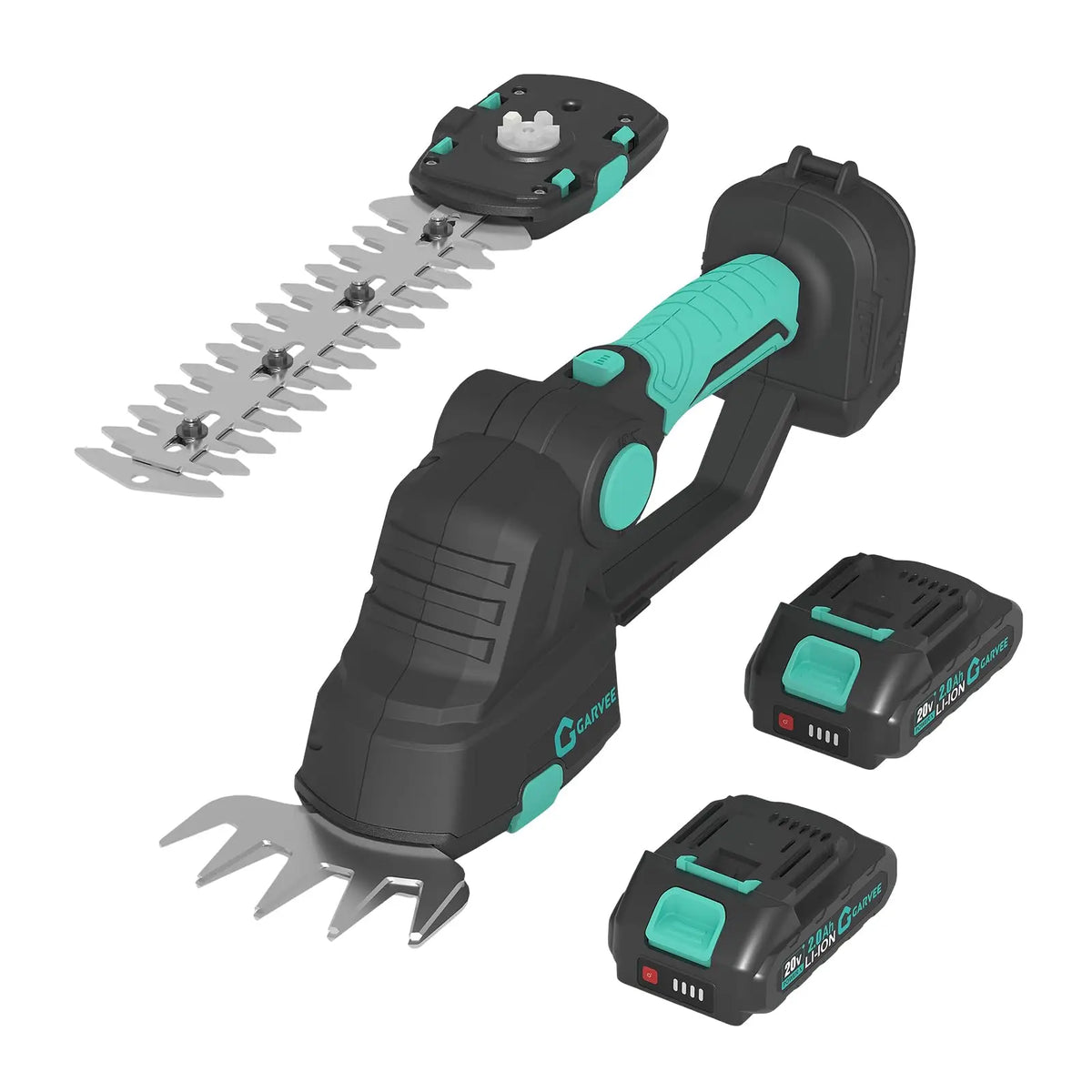 HiMISS 2-in-1 Cordless Grass Shear And Hedge Trimmer