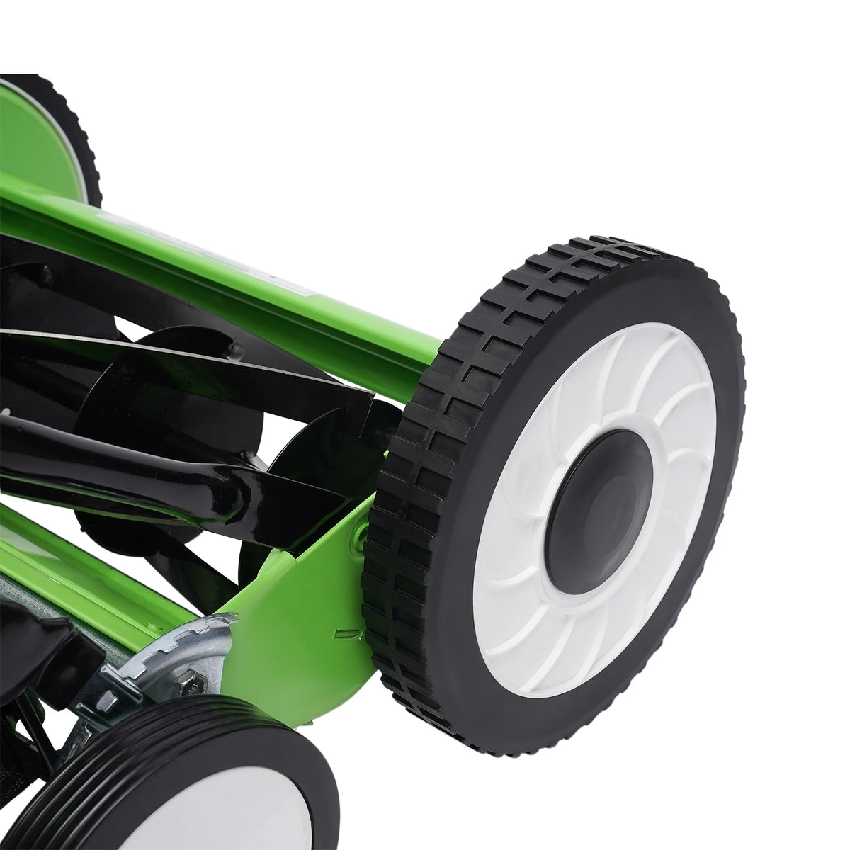 Bymaocar Manual Push Reel Lawn Mower With Removable Grass Catcher