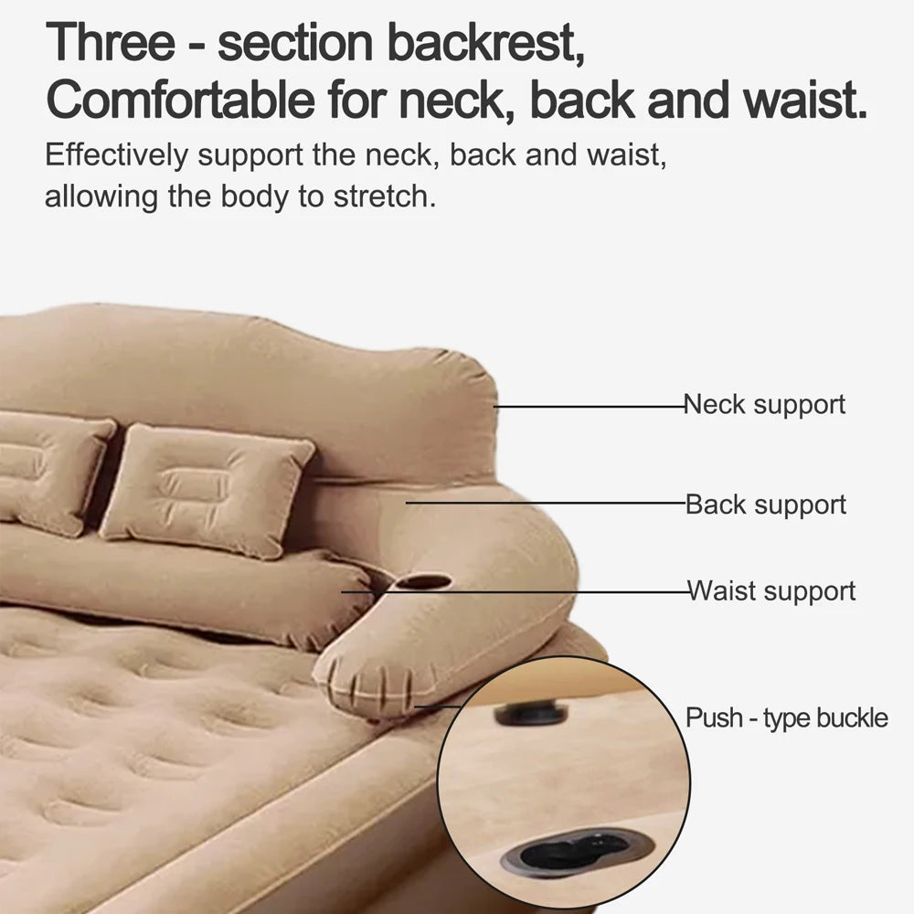 Double Inflatable Camping Mattress for Indoor and Outdoor Comfort