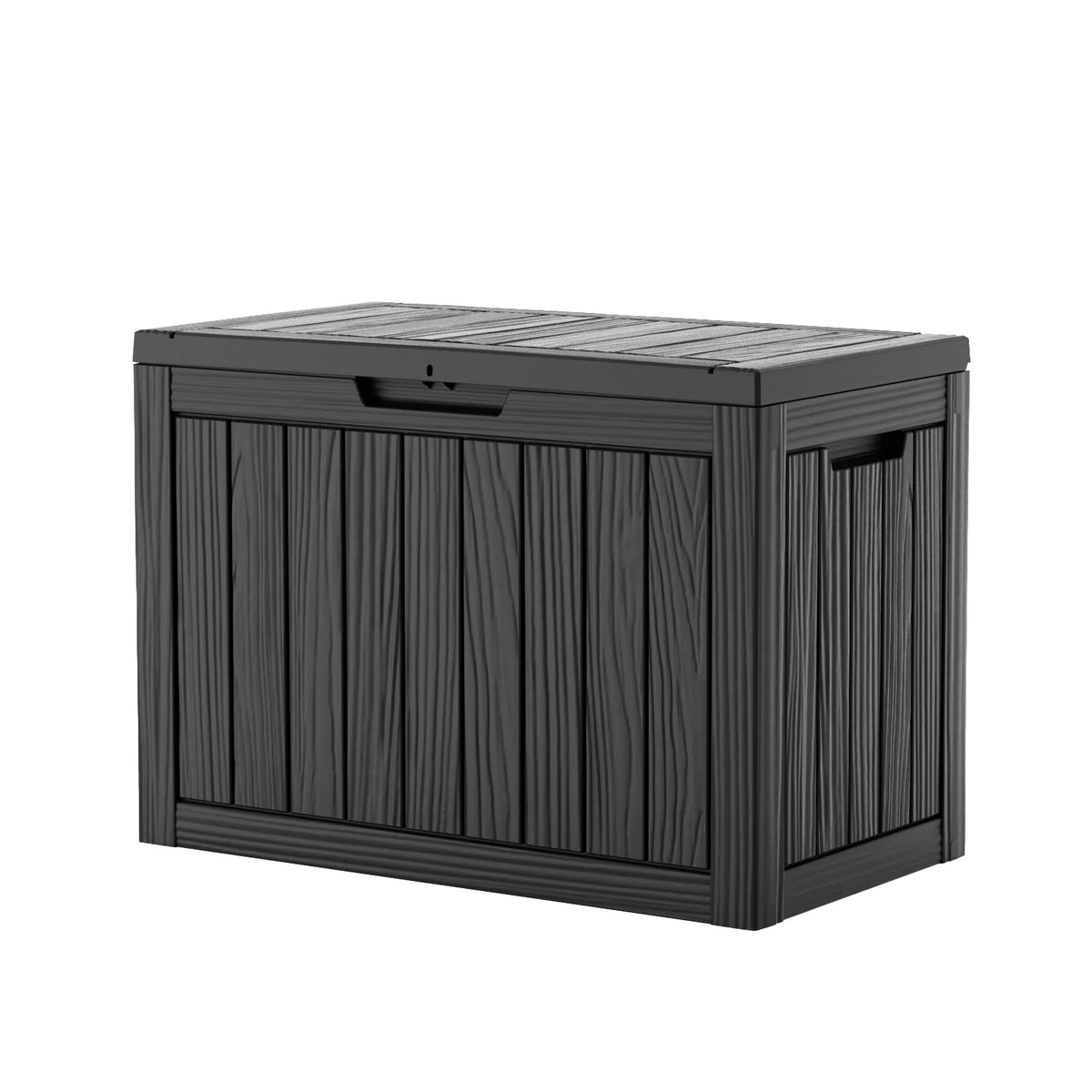 Waterproof Lockable Resin Outdoor Storage Box for Patio and Garden Storage